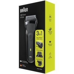 BRAUN Shaver ShaveStyle 300BT 3-in-1 - Ultimate Precision and Style for Effortless Grooming!